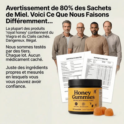 Honey Gummies™ Booster de Vitalité