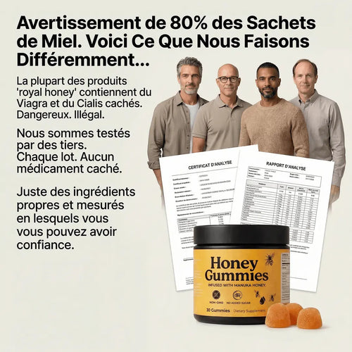 Honey Gummies™ Booster de Vitalité